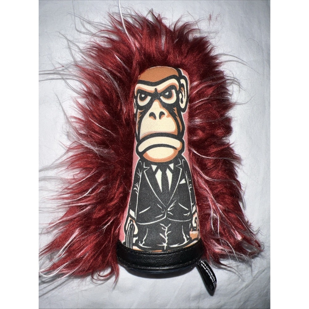 Circus Punks  Monkey 5"  2004 Strange Voodoo Creepy Fuzzy Businessman Fur Goth